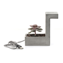 Concrete Desk Blok Lamp