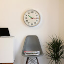 Newgate Brixton Wall Clock - Chrome