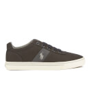 Polo Ralph Lauren Men's Hanford Canvas Trainers - Dark Carbon Grey
