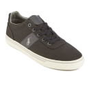 Polo Ralph Lauren Men's Hanford Canvas Trainers - Dark Carbon Grey