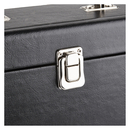 GPO Retro Portable Carry Case for 7-Inch Vinyl Records - Black