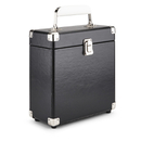 GPO Retro Portable Carry Case for 7-Inch Vinyl Records - Black