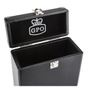 GPO Retro Portable Carry Case for 7-Inch Vinyl Records - Black