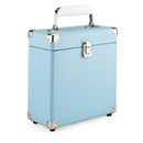 GPO Retro Portable Carry Case for 7-Inch Vinyl Records - Blue