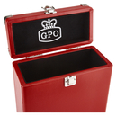 GPO Retro Portable Carry Case for 7-Inch Vinyl Records - Red