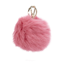 Furla Women's Bubble Keyring Pom Pom - Rose