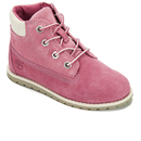 Timberland Toddlers' Pokey Pine Leather 6 Inch Zip Boots - Pink