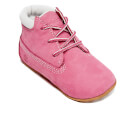 Timberland Babies' Crib Booties with Hat Gift Set - Fuchsia Rose