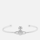 Vivienne Westwood Jewellery Women's Grace Bas Relief Bangle - Crystal