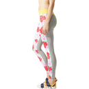 adidas Women's Stellasport Printed Gym Tights - White/Pink