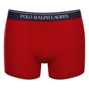 Polo Ralph Lauren Men's 3 Pack Boxer Shorts - White/Red/Blue
