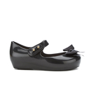 Mini Melissa Toddlers' Ultragirl Silk Bow Ballet Flats - Black