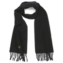 Barbour Men's Plain Lambswool Scarf - Black