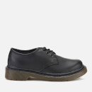 Dr. Martens Kids' Everley Leather 3-Eye Shoes - Black