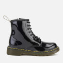 Dr. Martens Kids' 1460 J Patent Limper Lace Up Boots - Black