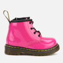 Dr. Martens Toddlers' 1460 I Patent Lamper Lace Up Boots - Hot Pink