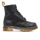 Dr. Martens Women's Serena Fur Lined Leather 8-Eye Boots - Black