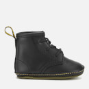 Dr. Martens Babies' Auburn Kid Limper Leather Boots - Black