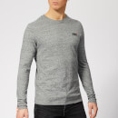 Superdry Men's Orange Label Vintage Embroidery Top - Flint Steel Grit