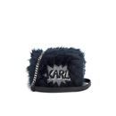 Karl Lagerfeld Women's K/Pop Fuzzi Cross Body Bag - Dark Sapphire
