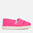 TOMS Toddlers' Seasonal Classics Slip-On Pumps - Fuchsia