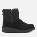 UGG Women's Kristin Classic Slim Sheepskin Boots - Black