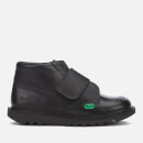 Kickers Kids' Kick Kilo Velcro Strap Boots - Black