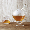 Glass Globe Whisky Decanter
