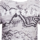 Warcraft Men's Map T-Shirt - White