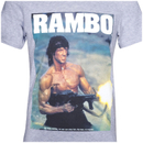 Rambo Men's Gun T-Shirt - Grey