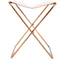 Broste Copenhagen Nola Leather Stool