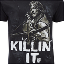 The Walking Dead Men's Killin It T-Shirt - Black