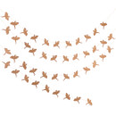 Nkuku Bird Paper Bunting - Brown