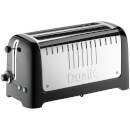 Dualit 46025 Lite 4 Slice Long Slot Toaster - Metallic Black