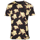 Pokemon All Over Pikachu Print T-Shirt - Black