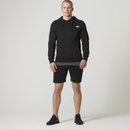 Tru-Fit Zip Sweatshorts - Black - S - Black