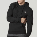 Tru-Fit Zip Pullover Hoodie - Black - XS - Black