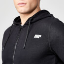 Tru-Fit Zip Up Hoodie - S - Schwarz