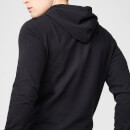 Tru-Fit Zip Up Hoodie - S - Schwarz