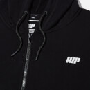 Tru-Fit Zip Up Hoodie - S - Schwarz