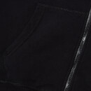 Tru-Fit Zip Up Hoodie - S - Schwarz