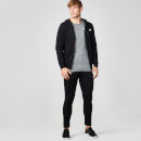 Tru-Fit Zip Up Hoodie - S - Schwarz