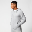 Tru-Fit Zip Up Hoodie - L - Grå