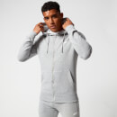 Felpa con Cappuccio e Cerniera Tru-Fit - XXL - Grigio