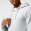 Tru-Fit Zip Up Hoodie - L - Grå