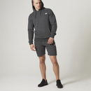Tru-Fit Zip Sweatshorts - Charcoal - S - Charcoal