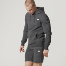 Tru-Fit Zip Sweatshorts - Charcoal - S - Charcoal
