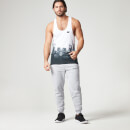 Digital Geo Print Stringer - XXL - Schwarz
