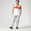 Myprotein Stripe Stringer Vest - XXL - Qırmızı
