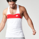 Myprotein Stripe Stringer Vest - XXL - Qırmızı